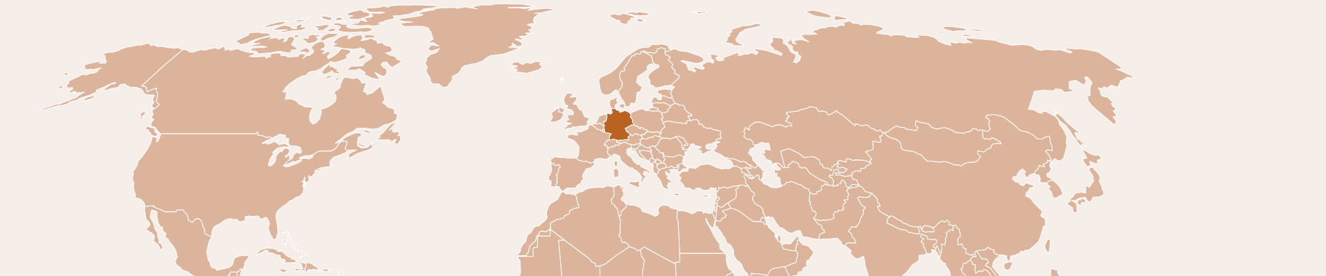 Weltkarte führt zur Seite mit einer interaktiven Weltkarte